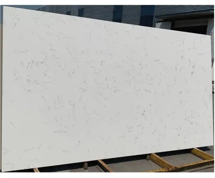 Carrara white quartz